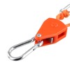 FUNSUEI 8 Stück Reflektierend Abspannseil mit Seilspanner 4 mm, 4