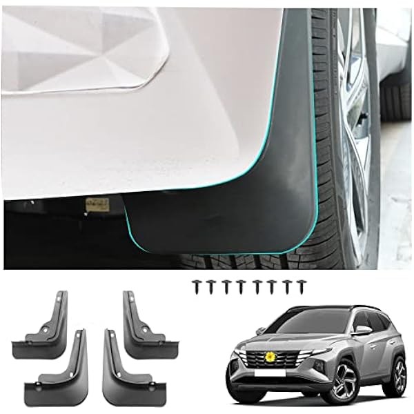 CDEFG Mud Flaps for 2022 Tucson NX4 Splash Guards Mudflap