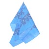WKG Bandana, Paisley, Made in Japan, Cotton Handkerchief, blue