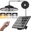 CLY Solar Lights for Shed Motion Sensor Pendant Light, 2700K-6500K