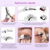 vantisan Pestañas Magneticas Naturales, Pestañas Postizas, Pestañas Magnéticas con Aplicador