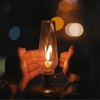 Outdoor Gas Candle Lamp Tent Lantern Light for Backpacking Camping