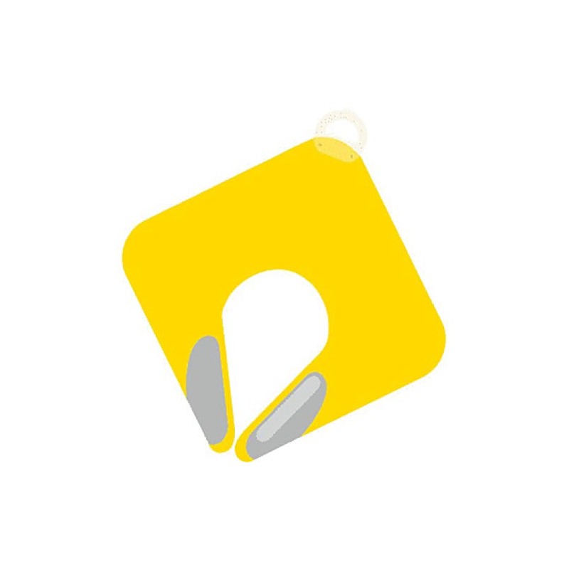 neck cloak yellow