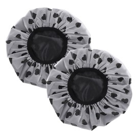 BIUDECO Pcs Adjustable Large Shower Cap Women's Hair Bonnet Hair Drying Cap for Sleeping Cooking