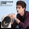 Soft 'N Style 8 Packs Pocket Comb Hand Comb Palm