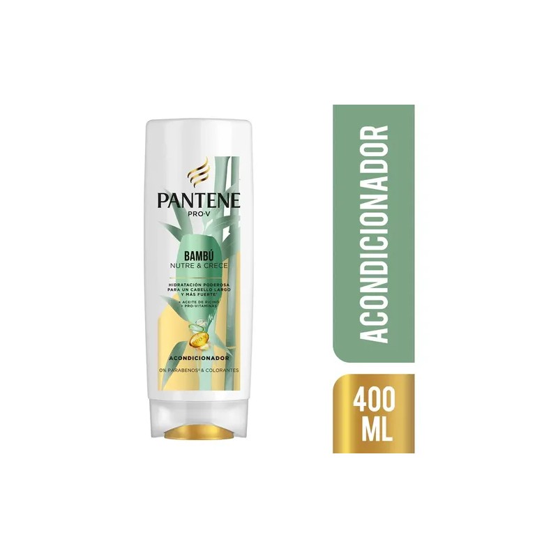 Acondicionador Pantene Pro Bambu X400ml