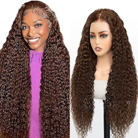 SHL 13X1#4 JC Human Hair Wig 24 Inch