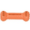 TPR Dog Teeth Cleaning Chew Toy Food Dispenser Brushing Stick