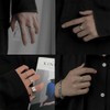 YFFSFDC 6 Piece Ring, Accessories, Fashion Ring, Popular Set, Adjustable,