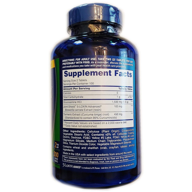 Osteo Bi-Flex, Triple Strength + Turmeric, 200 Tablets, with Glucosamine