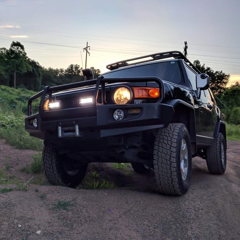 Nilight - 4PCS 36W 6.5 Inch Flood LED Light Bar