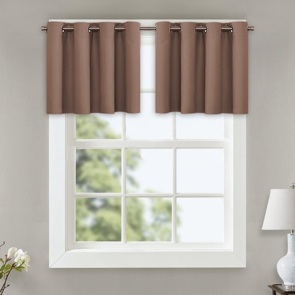 NICETOWN Blackout Camper RV Curtains for Small Window - Grommet-Top