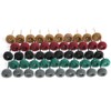 FPPO 50PCS Abrasive Buffing Polishing Wheel Set for Rotary Tool,Mini