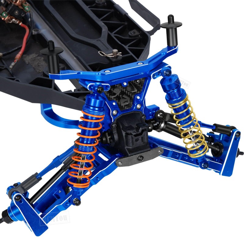 RCMYou Aluminum Front Bulkhead Upgrades Part for 1/10 Slash 4x4