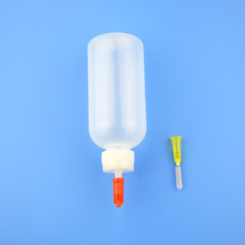 Pack of 5 Needle Bottles 50 ml, Applicator Bottle with