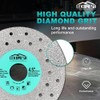 LEKOMESH Rock Slab Grinding Disc - 5 inch Glass Cutter
