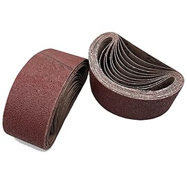 24 PCS 3x21-Inch Sanding Belts 40 Grit Aluminum Oxide Belt Sander Paper