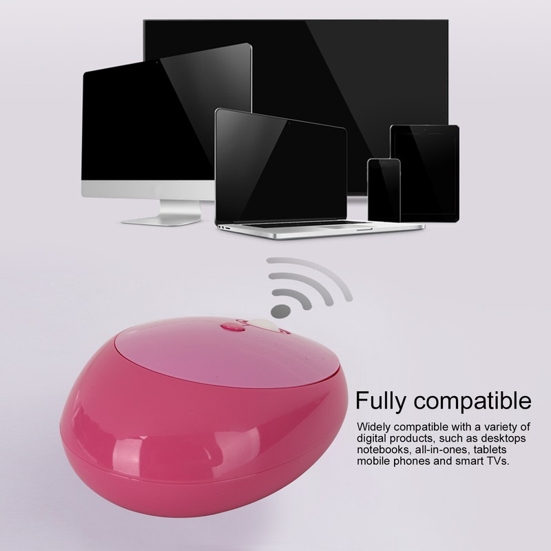 Wireless Mouse 2.4G Bluetooth 4.0 ABS with USB Receiver for