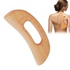 1PCS Body Gua Sha Lymphatic Drainage Massager Wooden Gua Sha Massage Tool Manual Massage Scraper Body Gua Sha for Cellulite and Toning Anti Cellulite and Relieve Muscle Fatigue Body Gua Sha Paddle
