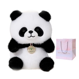 Realistic Panda Plush, 2025 New Ultra-Soft Plush Mimics The Natural Movements Like A Real Panda, Ease Stress And, Science-Backed Comfort,Includes Gift Box ﻿