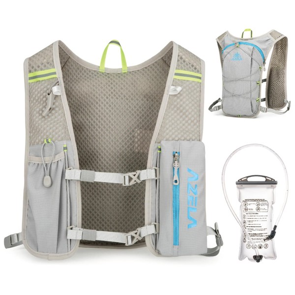 JEELAD Hydration Backpack Lightweight Vest for Hiking Trail Running Gear