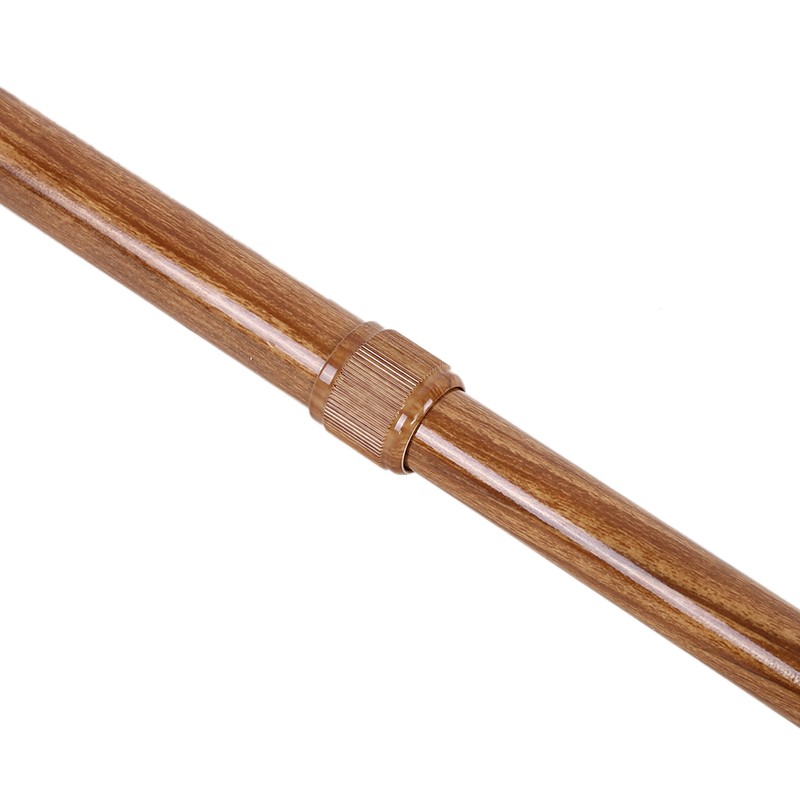 Metal Multi Function Telescopic Flashlight Lightweight Cane (Burlywood Color)