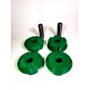 DRW Bushings Fits Subaru Justy. Rear Differential Mount Bushings. Polyurethane