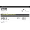 Marketplace Auto Parts Front Right Passenger Side Brake Hose -