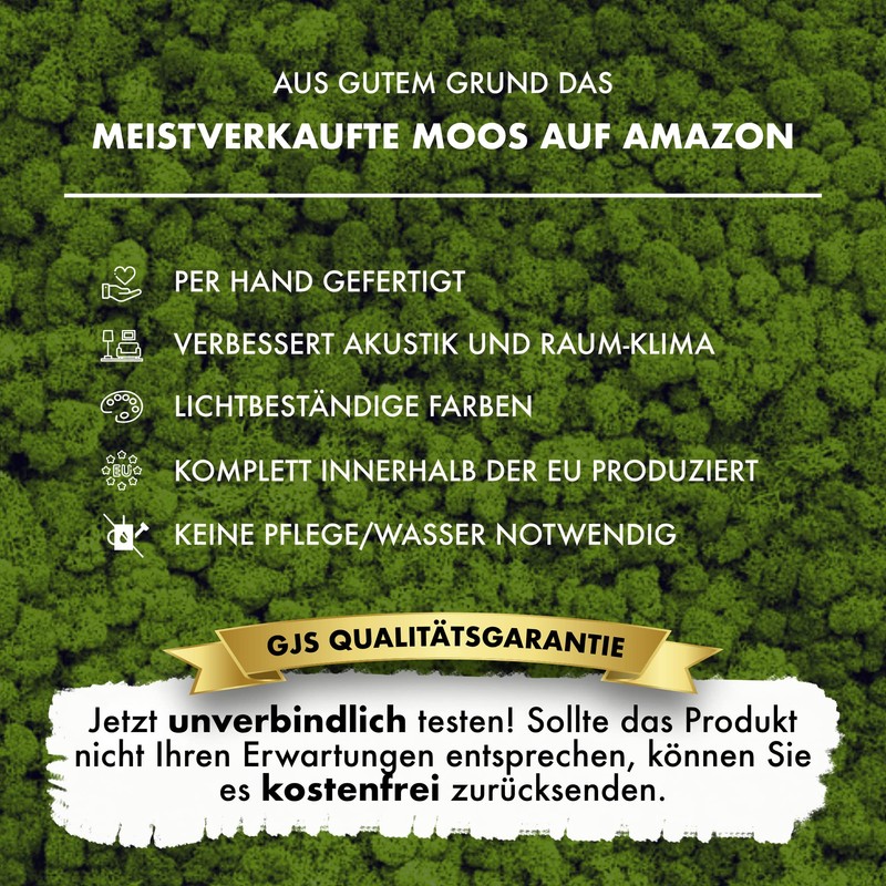 GJS Moss Picture - Moss Mat/Moss Sheet (25 x 25