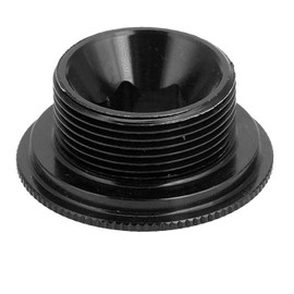 ANGGREK hollowtech Crank Tension Bolt Bicycle arm Cycling Screw Shimano Cap 105 end Bike dust Covers Gold crankset m20 Bolts 2 Fixing ii preload m582 for wheelspeed Aries Bosch (Black)