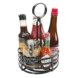 Basket Spice Diameter 15.5 x 24 cm Black Iron - 1 Un.