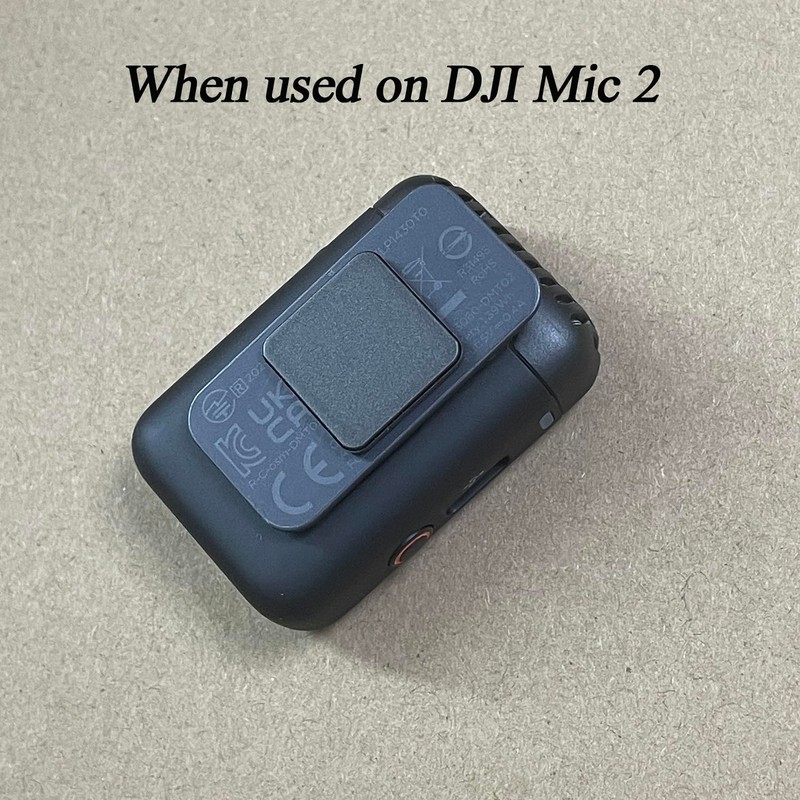 iMusk 1-Piece Original for DJI Mic Clip Magnet, Clothes OEM