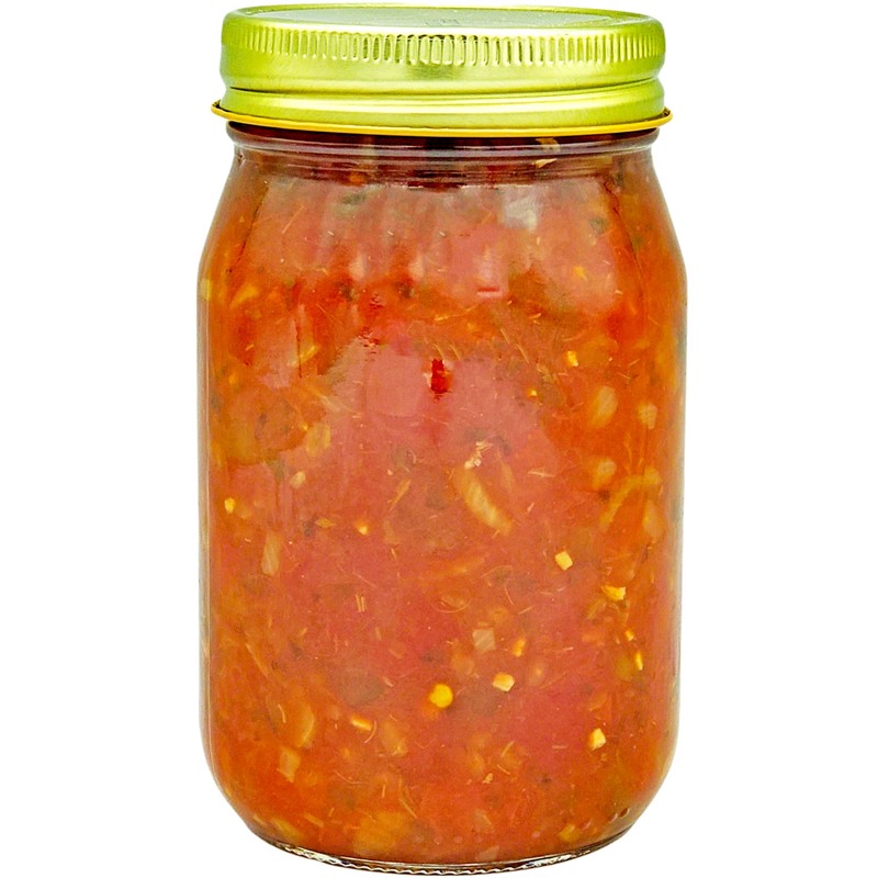 Amish Salsa - 2-16 Oz Jars (Peach Habanero Hot)