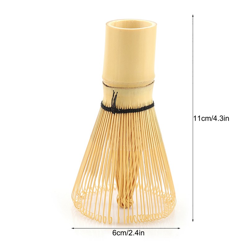 Natural Bamboo Tea Whisk Chasen Preparing Matcha Powder Brush Tool(80