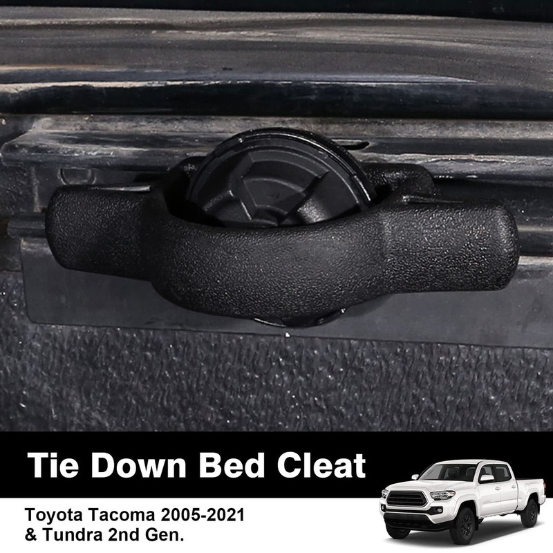 2PCS Tie Down Bed Cleat High Strength Replacement for Tacoma