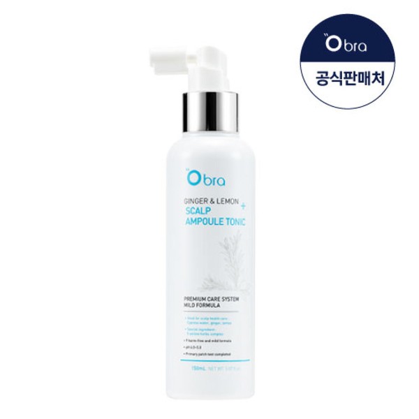 Obra Ginger &amp; Lemon Ampoule Tonic 150ml / 오브라 진저