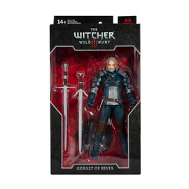McFarlane Toys The Witcher Geralt of Rivia (Viper Armor: Teal) 7" Action Figure with Accessories