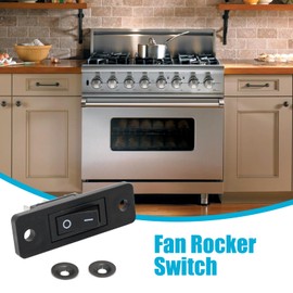 Fit for Jenn Air Fan Switch Cooktop Stove Range Fan Switch Fit for Whirlpool Jenn Air Cooktop/Stove 12001130