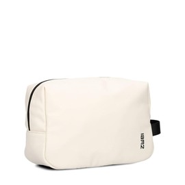 Zwei Hanging Toiletry Bag Cargo CAN50 Waterproof Cosmetic Bag for Women & Men, Travel Organiser Toiletry Bag with Hooks, Jewellery Compartment, Inner Pockets & Pen Flutes, 3 Litres, 25 cm, off-white,