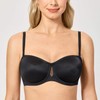 DELIMIRA Women's Underwire Non Padded Seamless Strapless Bra Plus Size