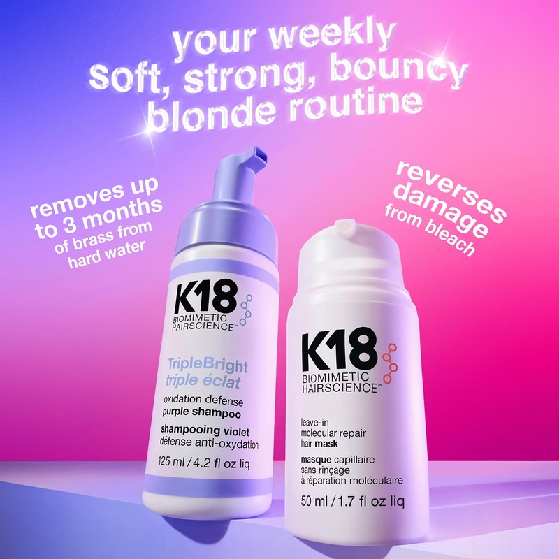 K18 TripleBright Shampoo 125ml