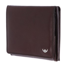 Golden Head Colorado RFID Protect Billfold Coin Wallet with Large Coin Compartment Bordeaux, bordeaux