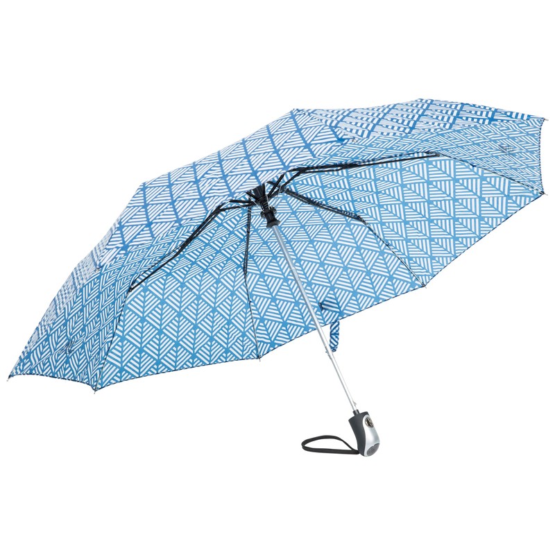 Trespass Printed Compact Tri Fold Automatic Umbrella