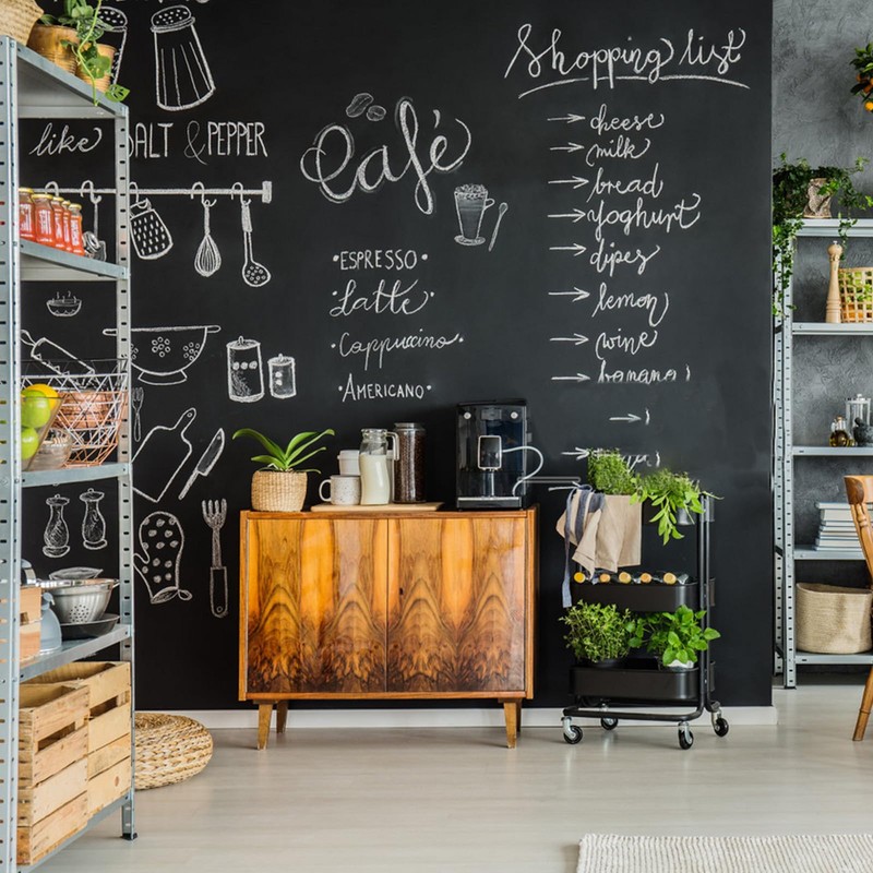 Extra Large Chalkboard Paper Roll Peel and Stick Chalk Board