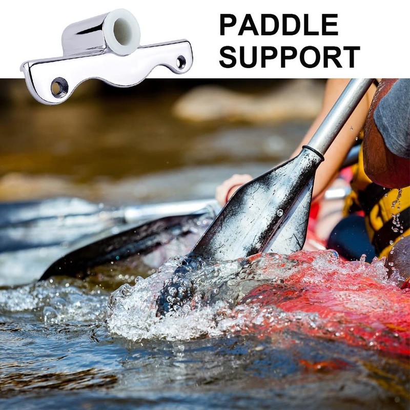 DONGKER Oarlock Support Bracket,3.9 * 0.7 * 1.2" Stainless Steel