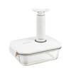 PrepSealer Everyday keep food fresh, Meal Prep, Marinade, Borosilicate Glass