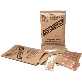 MRE Meals Emergency Food Supply Military Camping Survival Case of 12 Meals mfg. 2021 Prepper Prepping Supplies