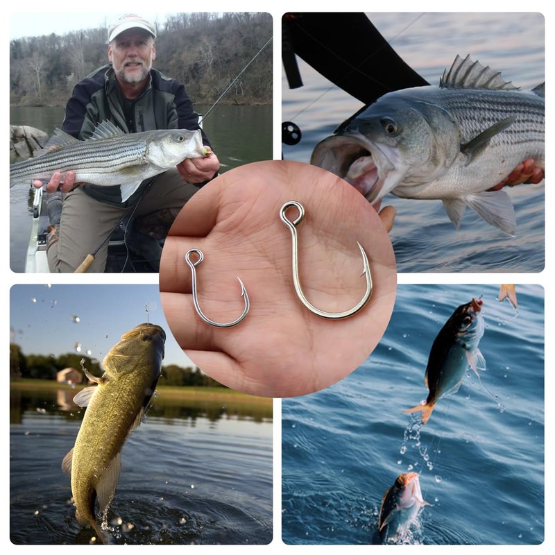 9KM DWLIFE Single Hook 25pcs Assist Lure Hook Blue High