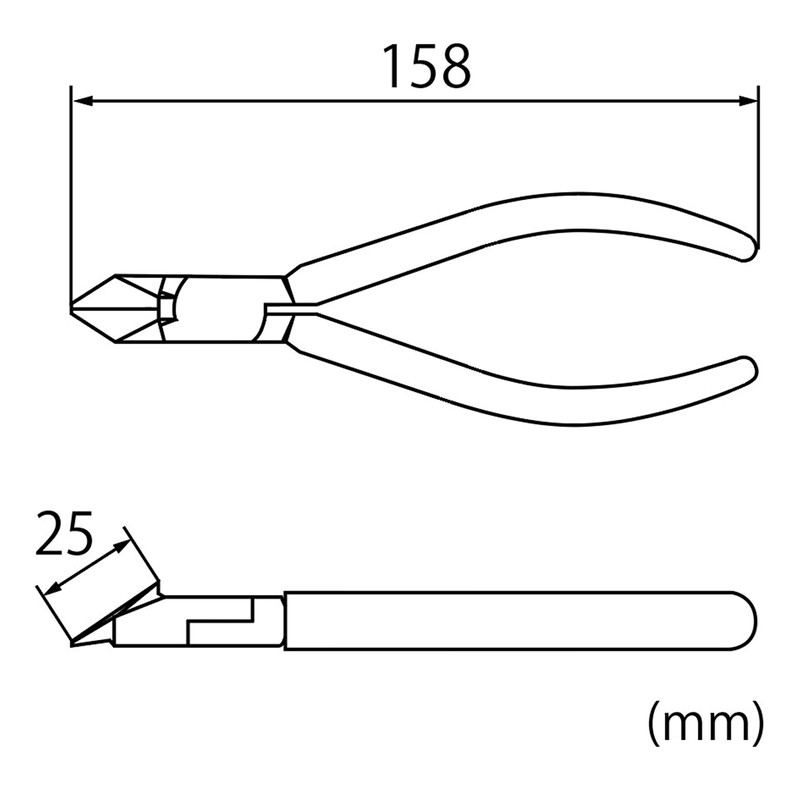 Lobtex Oblique Nipper J150NNH