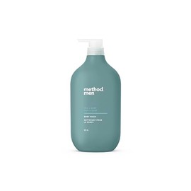 Method Method Mens Body Wash, Shower Gel and Body Soap that Revitalises and Refreshes the Skin for a Deep Clean, Sea + Surf Scent, 828 ml